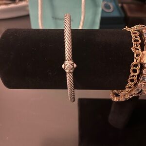 David Yurman Silver Cable Bracelet